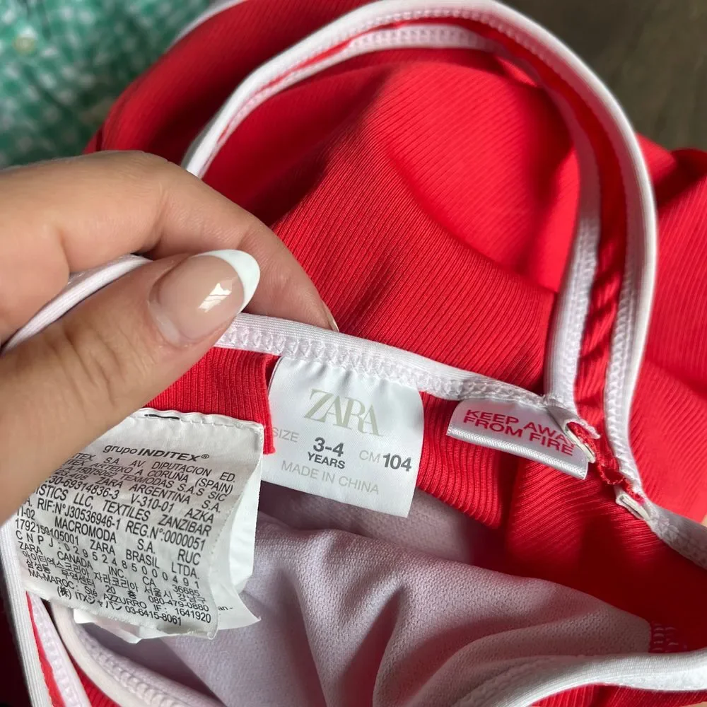 Zara Toddler One‎ Piece Swimsuit